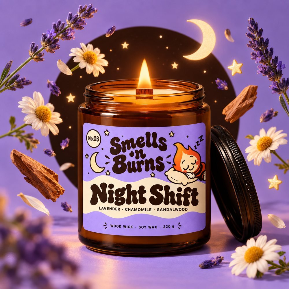 Night Shift candle